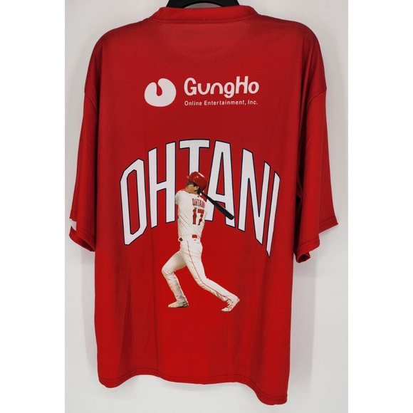 Los Angeles Angels Anaheim Shohei Ohtani MVP Tshirt XL Stadium Giveaway Japanese - Picture 3 of 8